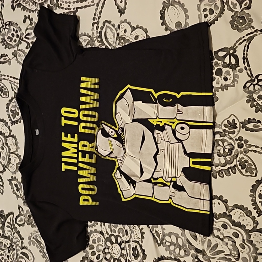 "Time to Power Down" Pajama Kids Tee